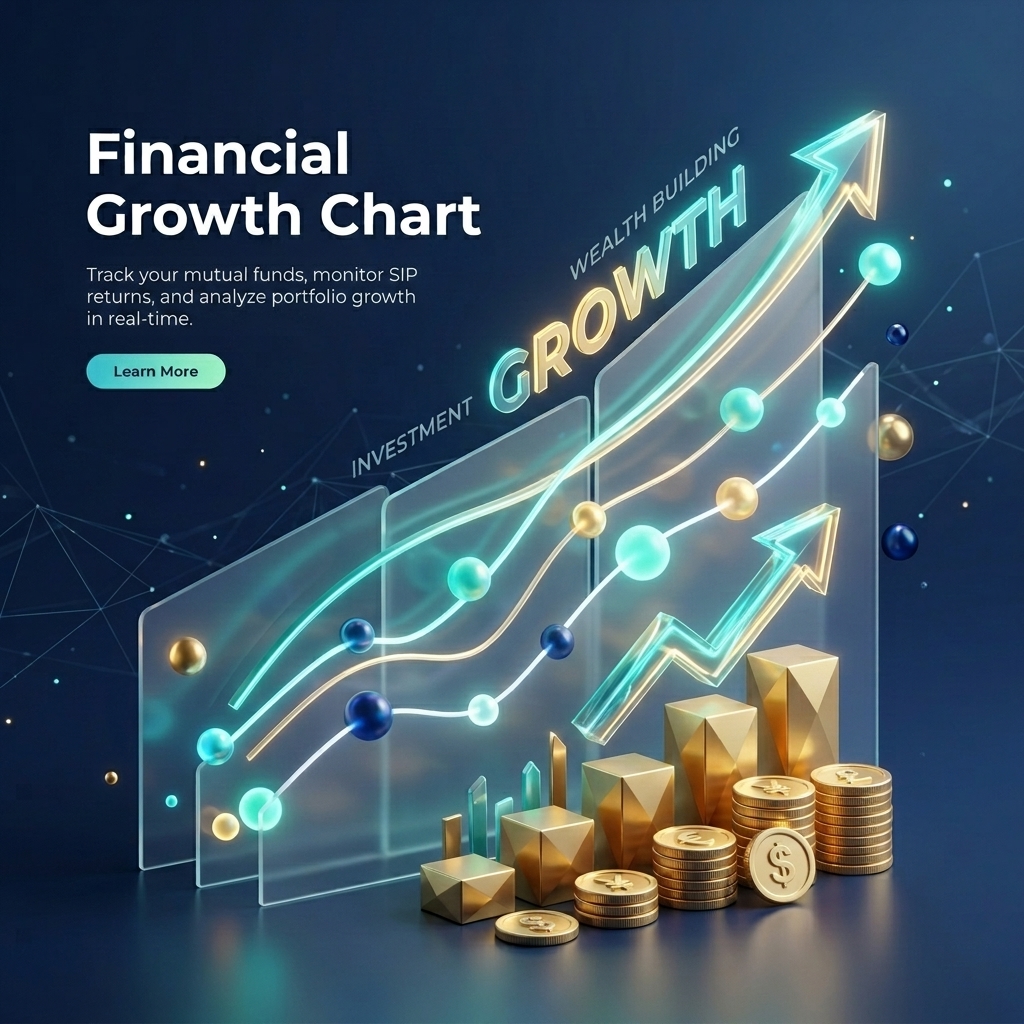 Financial Growth Illustration